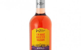 vin Rosé myrtille 75cl