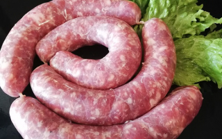 SAUCISSES FRAICHES (x 2 pièces 500g)