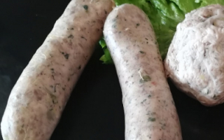 SAUCISSE D' HERBE (environ 150g)