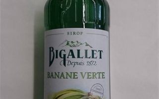 Sirop banane verte bigallet 1l