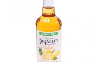 Sirop citron bio Bigallet (70cl)