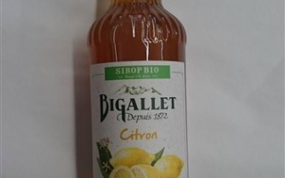 Sirop citron bio Bigallet (70cl)