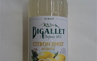 Sirop citron junot bigallet 1l