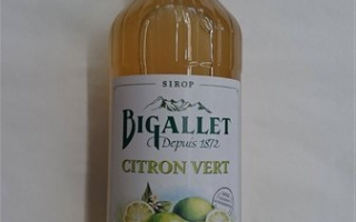 Sirop citron vert bigallet 1l