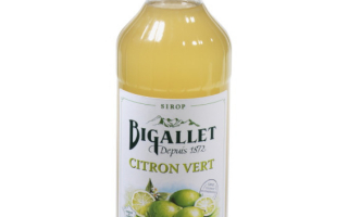 Sirop citron vert bigallet 1l