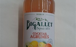 Sirop cocktail d'agrume bigallet 1l