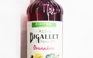 sirop grenadine bio bigallet 75cl