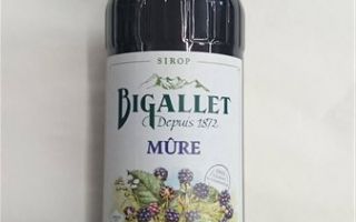 Sirop de mûre bigallet 1l