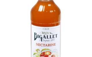 Sirop néctarine bigallet 1l