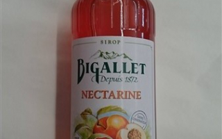 Sirop néctarine bigallet 1l