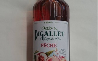Sirop thé pêche bigallet 1l
