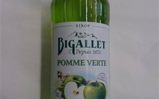 Sirop pomme verte bigallet 1l