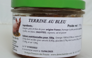 TERRINE AU BLEU (170g)