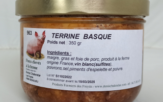 TERRINE BASQUE (350g)
