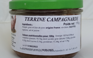 TERRINE CAMPAGNARDE (170g)