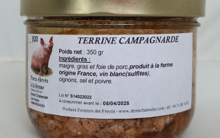 TERRINE CAMPAGNARDE (350g)