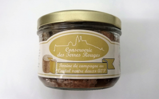 Terrine de campagne  au Cantal "entre deux" AOP 180gr