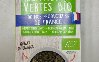 LENTILLE VERTE DE FRANCE PQT 500gr