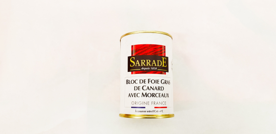 Notre offre Foie Gras - Sarrade depuis 1850