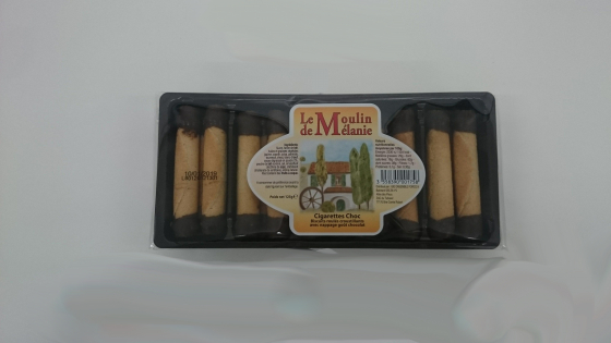 Cigarette russe chocolat (125gr) - Biscuits, gateaux et bonbons - Epicerie  - Au jardin de Johana