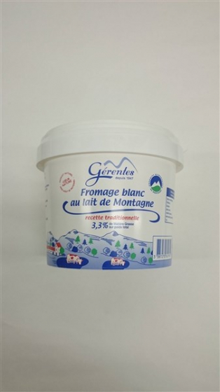 Fromage blanc de campagne 1Kg